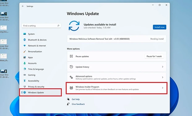 Kiểm tra tính tương thích với Windows 11