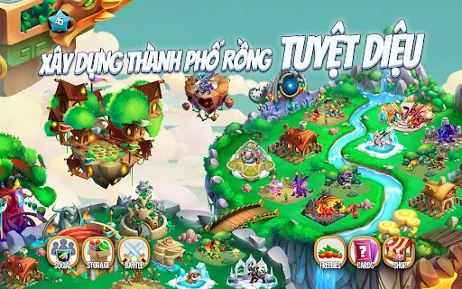 Xây dựng thành phố rồng