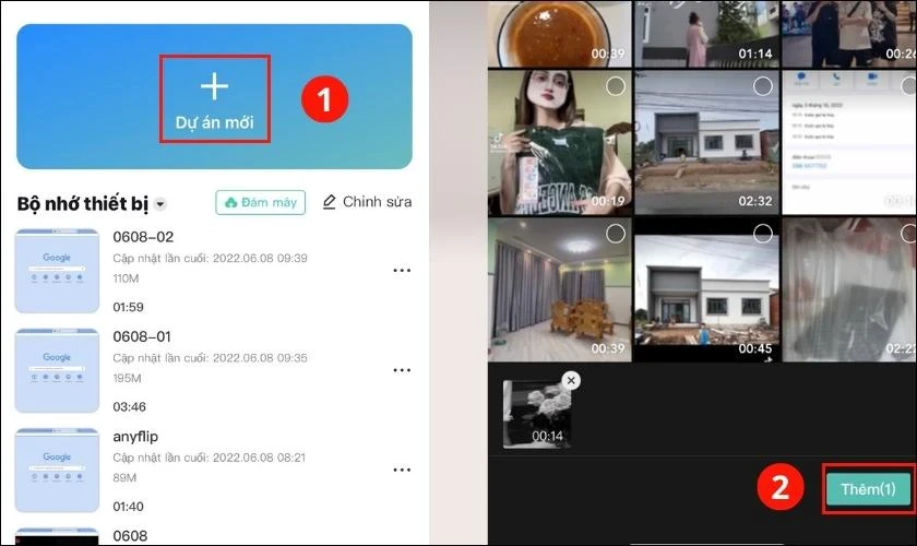 Tải video CapCut không logo