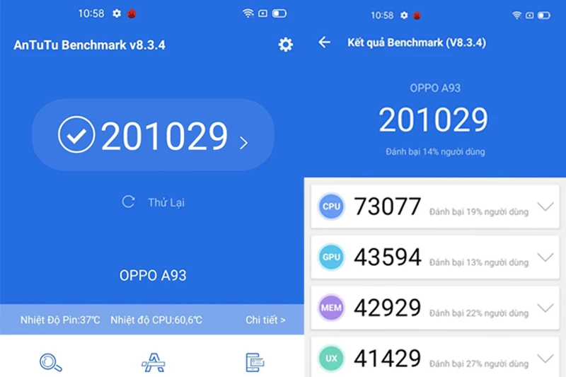 Cấu hình điện thoại OPPO A93, giá bao nhiêu? Có nên mua hay không? - Thegioididong.com