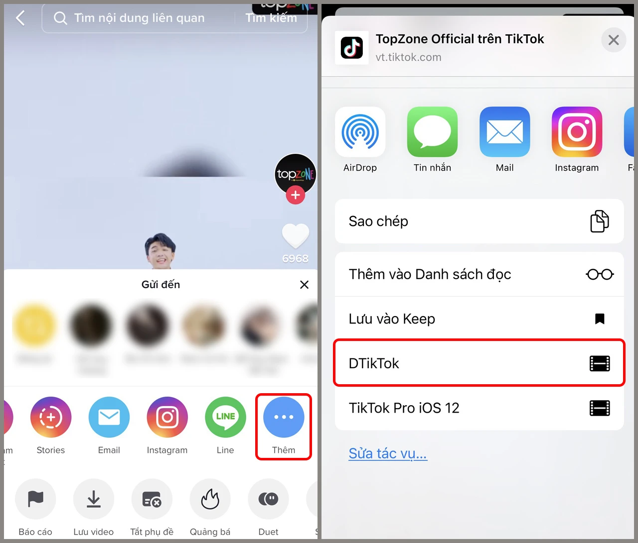Cách tải video TikTok không logo trên iPhone dễ dàng
